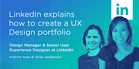LinkedIn explains how to create a UX Design portfolio primary image