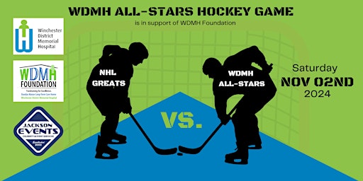 Primaire afbeelding van WDMH All-Stars Hockey Game