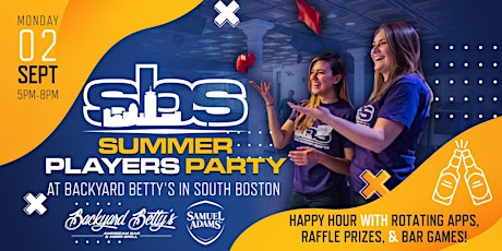 SBS Summer Player's Party primary image