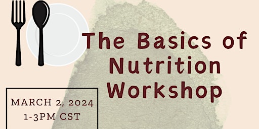 Imagem principal de The Basics of Nutrition Workshop