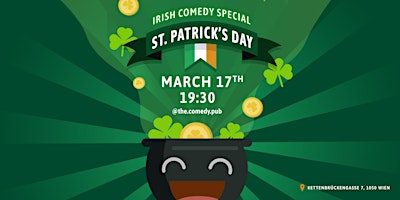 FREE St Patrick’s Day – Irish Stand Up Comedy Special @TheComedyPub
