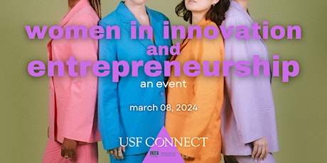 Image principale de Women in Innovation and Entrepreneurship 2024