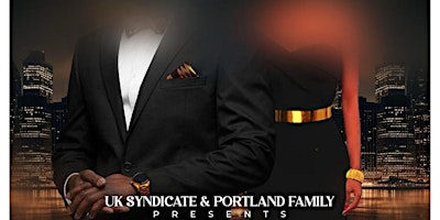 Primaire afbeelding van Portland British Link Up-Black & Gold Suits & Heels Affair