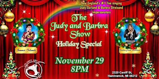 Imagem principal do evento The Judy & Barbra Show: Holiday Special— live at Planet Ant