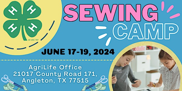Brazoria County 4-H Sewing Camp