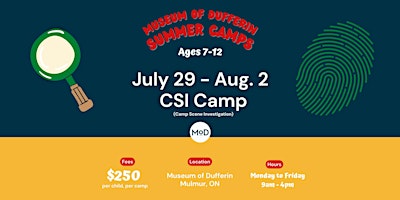 Imagen principal de MoD Summer Camp: CSI