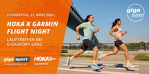 Hauptbild für HOKA X GARMIN Flight Night  bei Gigasport Graz