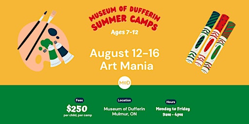 Imagem principal do evento MoD Summer Camp: Art Mania