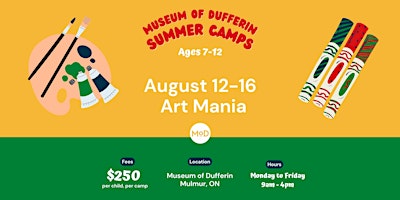 Primaire afbeelding van MoD Summer Camp: Art Mania