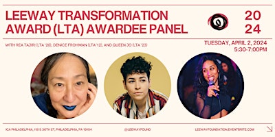 4/2 Transformation Award (LTA) Awardee Panel + Info Session (In Person) primary image