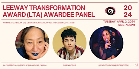 4/2 Transformation Award (LTA) Awardee Panel + Info Session (In Person)