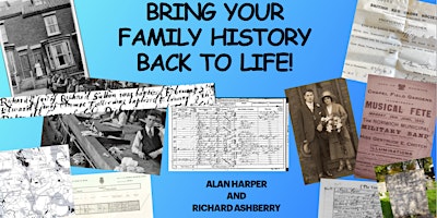 Bring your family history back to life! (online)  primärbild