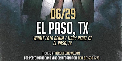 Imagen principal de Aku The Master live in El Paso, TX June 29th