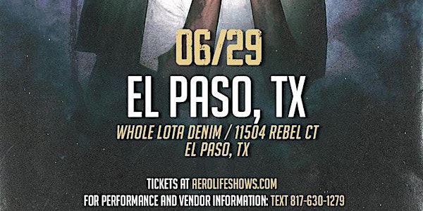 St Luke live in El Paso, TX June 29th