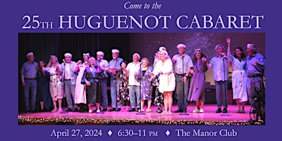 Imagem principal do evento Huguenot Cabaret 2024
