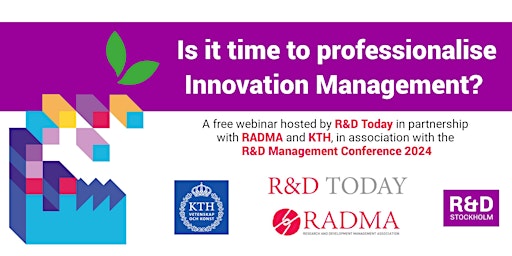 Image principale de Is it time to professionalise Innovation Management?