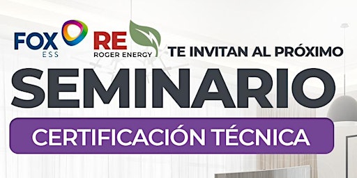 Imagen principal de Seminario Técnico Fox ESS: Sistema de Almacenamiento de Energía