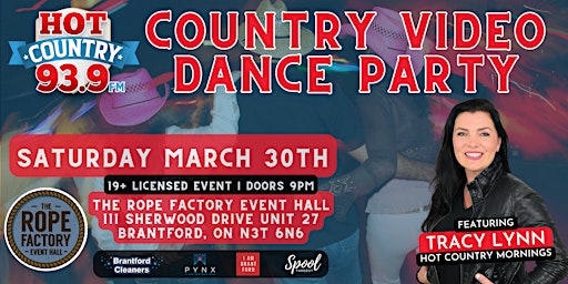 Primaire afbeelding van Hot Country 93.9 Video Dance Party