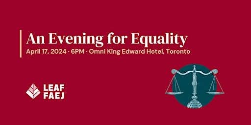 Immagine principale di An Evening for Equality 