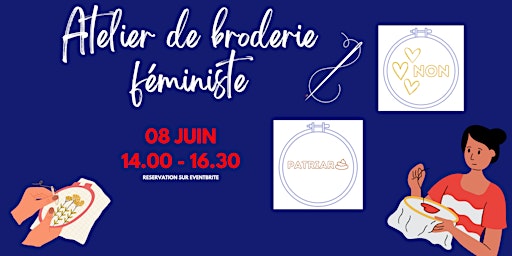 Imagem principal do evento Atelier de broderie féministe