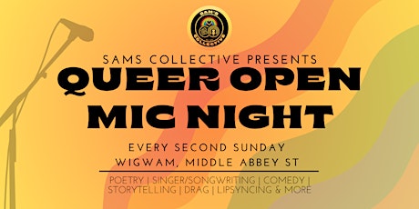 Sam's Collective x Maynooth Students Union: Queer Open Mic Night