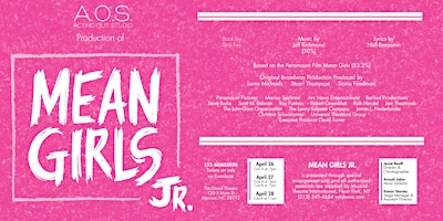 Immagine principale di AOS Presents Mean Girls Jr! Cast A 