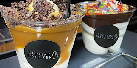 Supreme Soft Serve Ice Cream Pop Up!