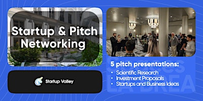 Primaire afbeelding van Startup & Pitch Networking  Los Angeles