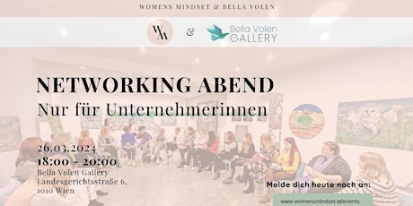 Networking Abend nur für Unternehmerinnen primary image