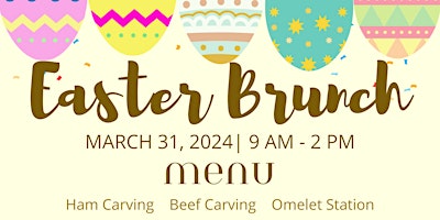 Imagen principal de Easter Sunday Brunch with the Easter Bunny, Farm Friends & Egg Hunt