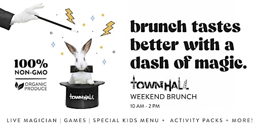Primaire afbeelding van TownHall Weekend Brunch For Kids