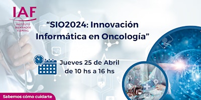 Hauptbild für SIMPOSIO DE INFORMÁTICA ONCOLÓGICA 2024