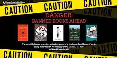 Image principale de Banned Book Club @ Wollaston Library (Bi-Monthly)