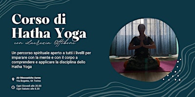 Immagine principale di Corso di Hatha Yoga con Lucrezia Ottoboni 