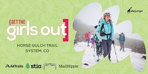 Imagem principal do evento SheJumps | Get the Girls Out! Hike | Horse Gulch Trail System | CO
