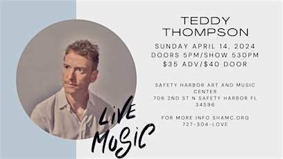 Teddy Thompson in Concert primary image