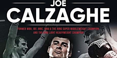 Image principale de An Evening with Boxing Legend Joe Calzaghe