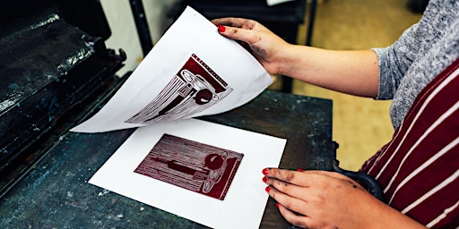 Primaire afbeelding van Lino printing with Amelia Daiz