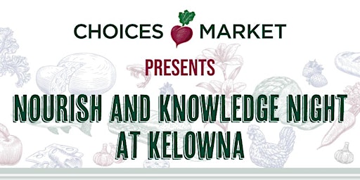 Hauptbild für Nourish and Knowledge Game Night - Choices Market Kelowna