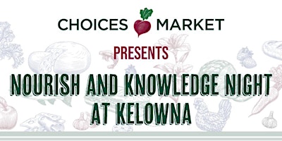 Imagen principal de Nourish and Knowledge Game Night - Choices Market Kelowna
