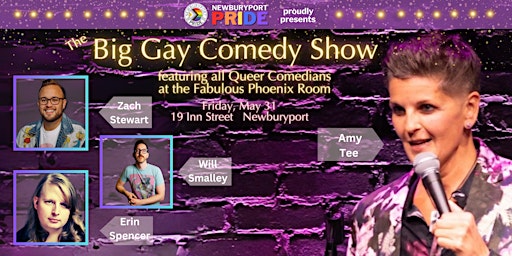 Imagem principal do evento The Big Gay Comedy Show featuring all Queer Comedians