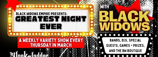 Collection image for Black Widows Presents: Greatest Night Ever