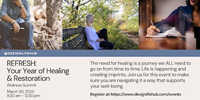 Primaire afbeelding van Refresh 2024: Your Year of Healing & Restoration