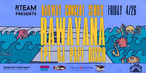 Imagem principal do evento RAWAYANA Live at River City Railway