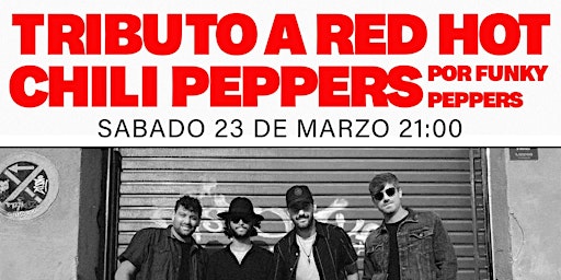Imagen principal de Tributo a Red Hot Chili Peppers en Barcelona