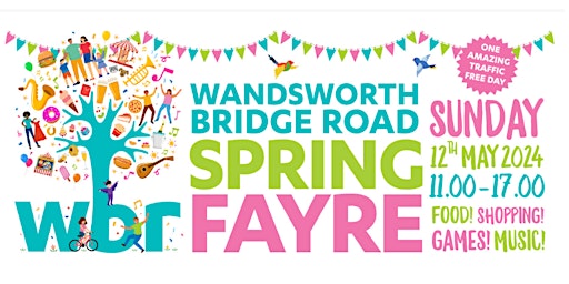 Imagem principal do evento Join HF Cycling at Wandsworth Bridge Road Spring Fayre