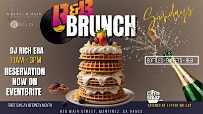 RNB Brunch @ Bentleys Upstairs Mezzanine(Inside Market & Main)