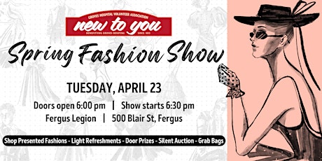 Stylish Spring Soirée & Fashion Show in support of Groves Hospital