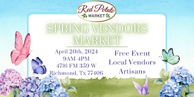 Imagem principal do evento Spring Vendors Market