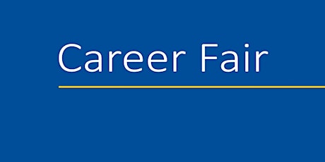 In-Person Career Fair - April 17